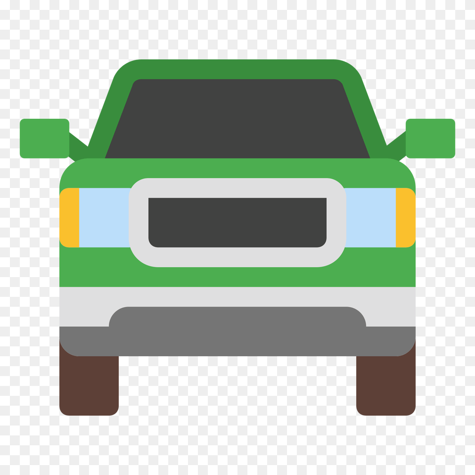 Pickup Front View Icon, License Plate, Transportation, Vehicle, Car Free Png