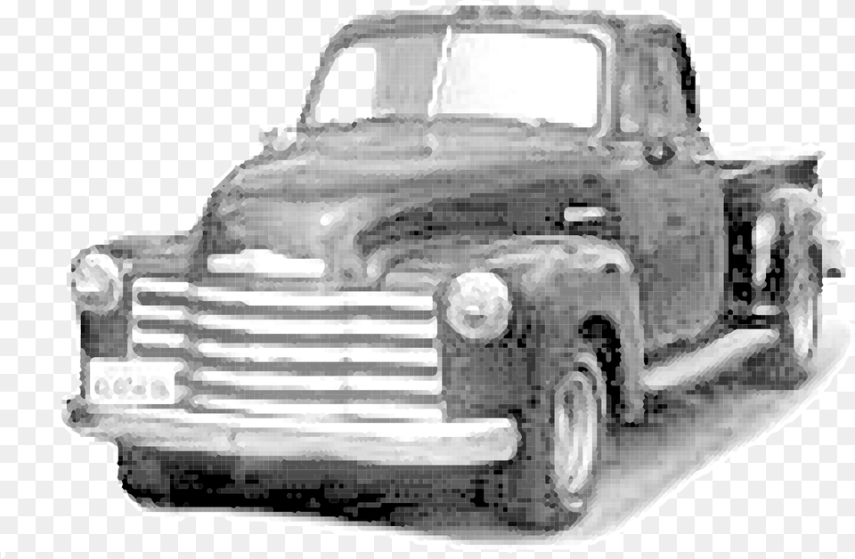 Pickup Truck Car Chevrolet Van Chevrolet Bel Air Old Pickup Truck, Pickup Truck, Transportation, Vehicle Free Transparent Png