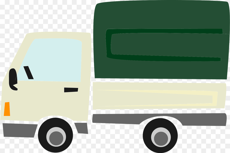 Pickup Truck Clipart, Moving Van, Transportation, Van, Vehicle Free Transparent Png