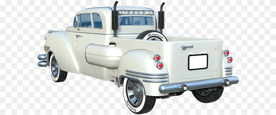 Pickup Truck Doors Exhaust Transport Car Retro Caminhao Escapamento Para Cima, Pickup Truck, Transportation, Vehicle, Machine Free Png Download