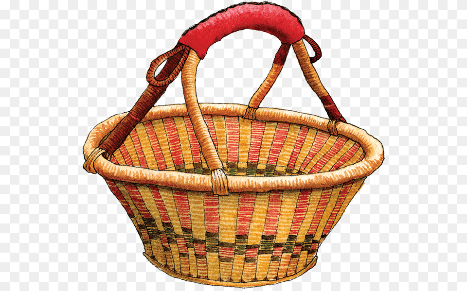Picnic Basket Cartoon Basket, Shopping Basket, Accessories, Bag, Handbag Png