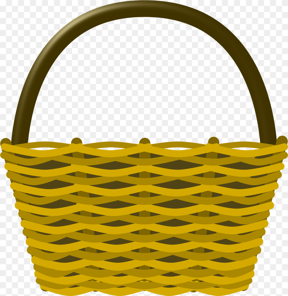 Picnic Basket Clipart Black And White Hot Air Balloon Basket Cartoon, Shopping Basket Free Transparent Png