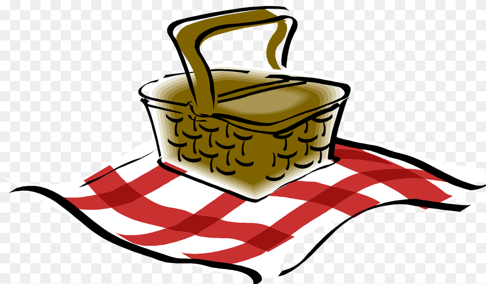 Picnic Basket Clipart Spring Picnic Free Png Download