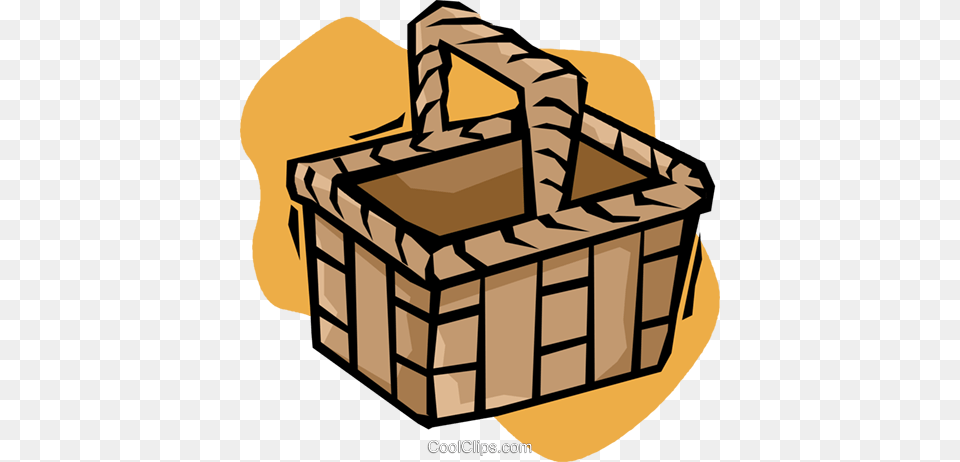Picnic Basket Royalty Free Vector Clip Art Illustration, Shopping Basket, Bulldozer, Machine Png