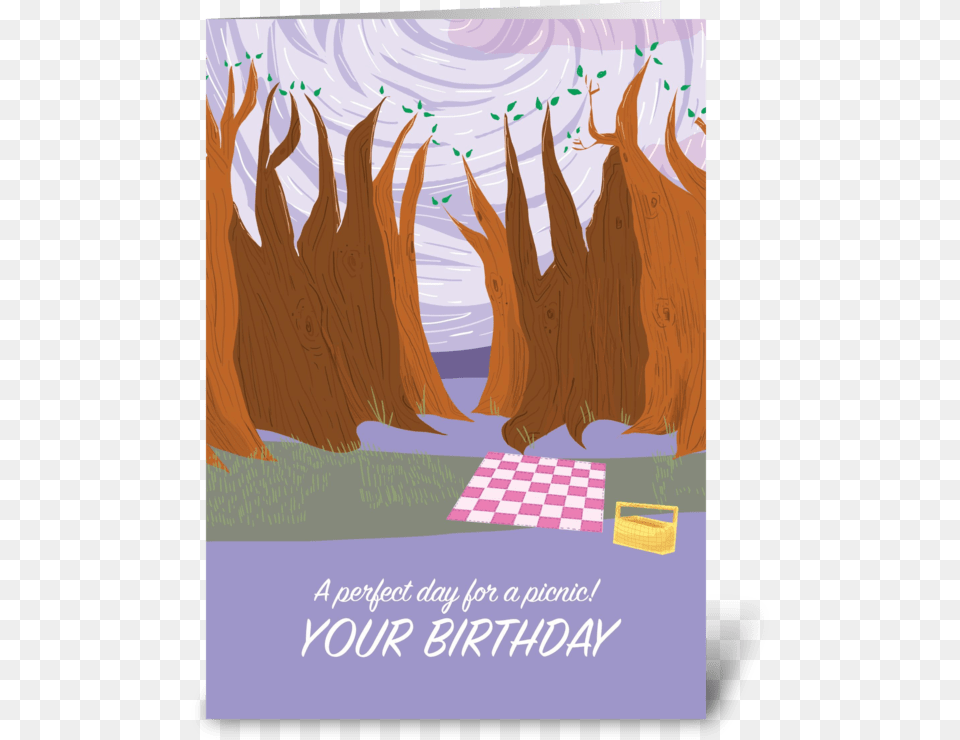 Picnic Birthday Card Greeting Card Poster, Advertisement, Art, Graphics, People Free Transparent Png