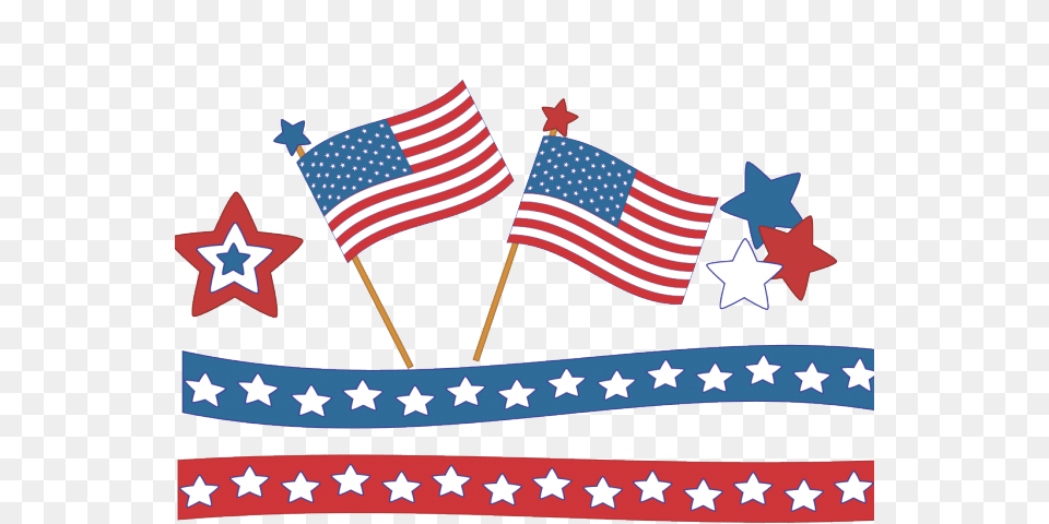 Picnic Clipart July, American Flag, Flag Png Image