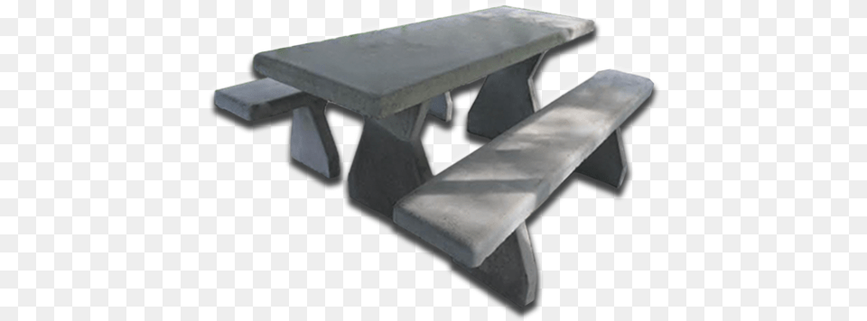 Picnic Table, Bench, Furniture, Mailbox Png Image