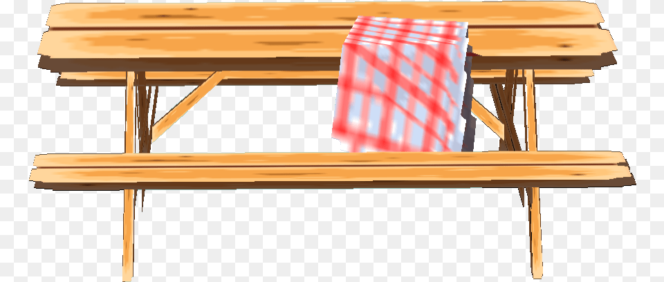 Picnic Table Animal Crossing Animal Crossing Wiki Outdoor Bench, Furniture, Wood Free Png