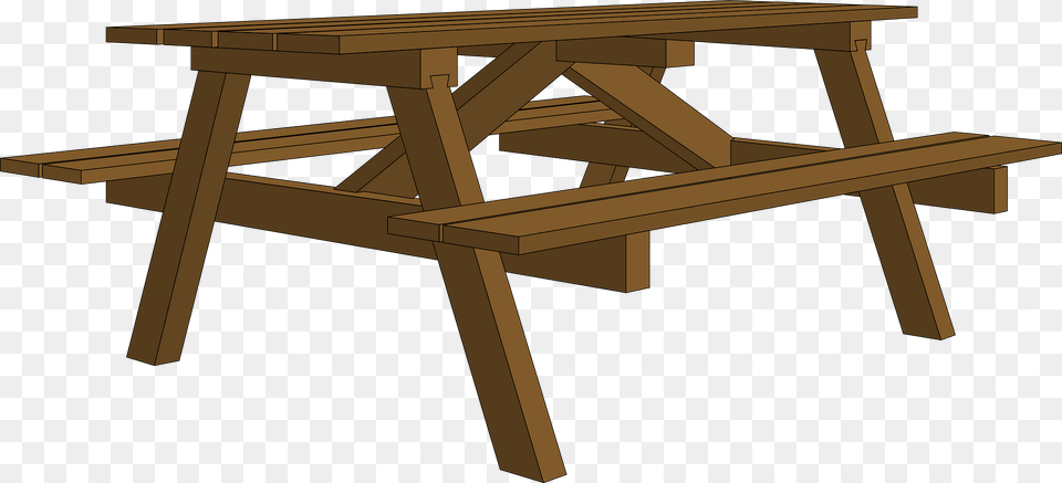 Picnic Table Clipart, Plywood, Wood, Bench, Furniture Png