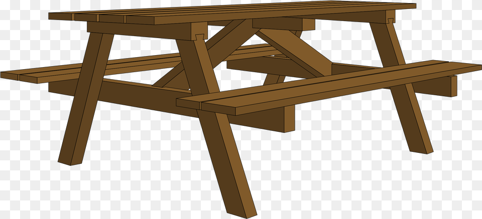 Picnic Table Clipart Transparent Picnic Table Clip Art, Plywood, Wood, Furniture, Bench Png Image