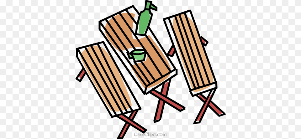 Picnic Table Royalty Free Vector Clip Art Illustration, Wood, Crib, Furniture, Infant Bed Png