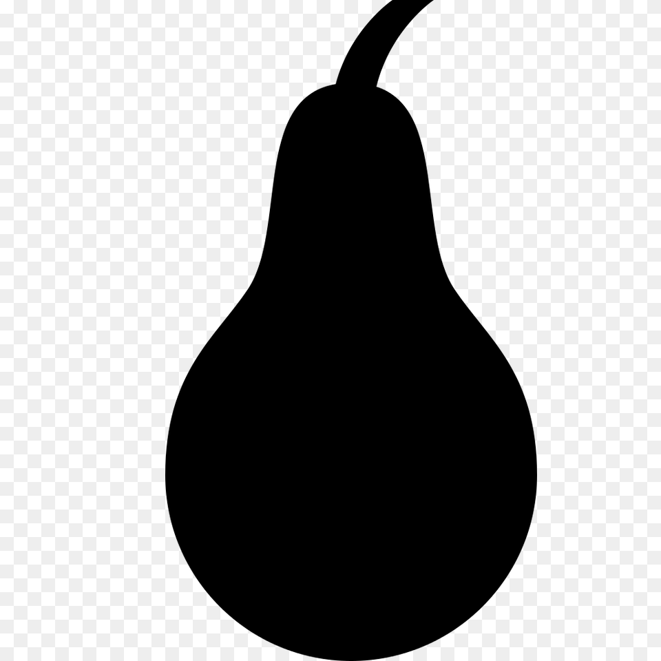 Picol Icon Pear, Gray Free Png Download