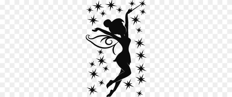 Pics For Gt Tinkerbell Silhouette Tattoo Marathon Tatts, Dancing, Leisure Activities, Person, Outdoors Free Png Download