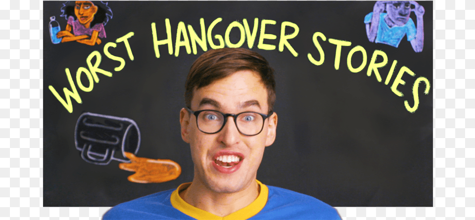 Pics Hilarious Thanksgiving College Students Funnypictures Hangover, Accessories, Portrait, Photography, Face Free Png Download