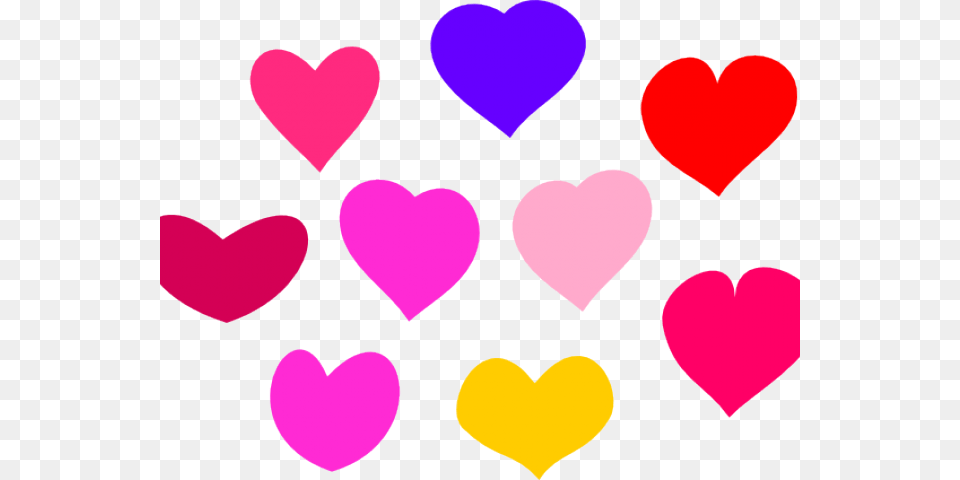 Pics Of Cartoon Hearts 7 Hearts Clip Art, Heart Free Png Download