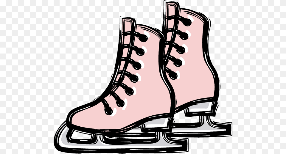 Pics Of Ice Skates Ice Skates Clipart, Boot, Clothing, Footwear Png Image