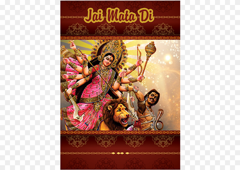 Picsart Durga Puja Background, Advertisement, Book, Publication, Adult Free Transparent Png