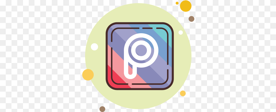 Picsart Icon Cute Picsart Logo Pastel, Disk, Electronics, Computer Hardware, Hardware Free Transparent Png