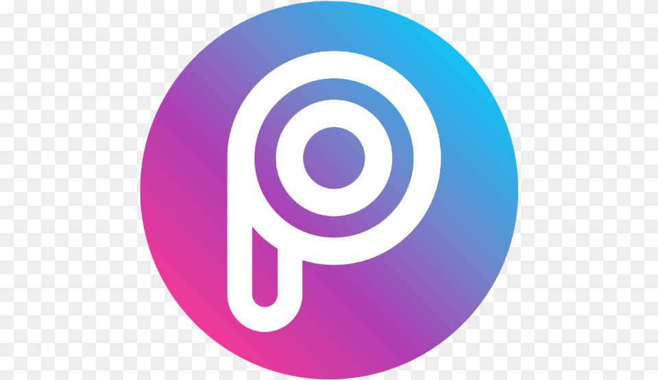 Picsart Logo Logotipo Logotype Lucianoballack Logotipo Picsart, Spiral, Disk Free Transparent Png