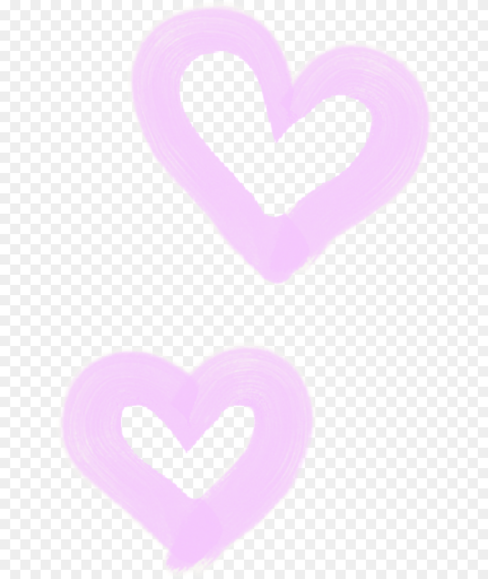 Picsart Lovestickers Girly, Heart, Purple, Home Decor Free Transparent Png