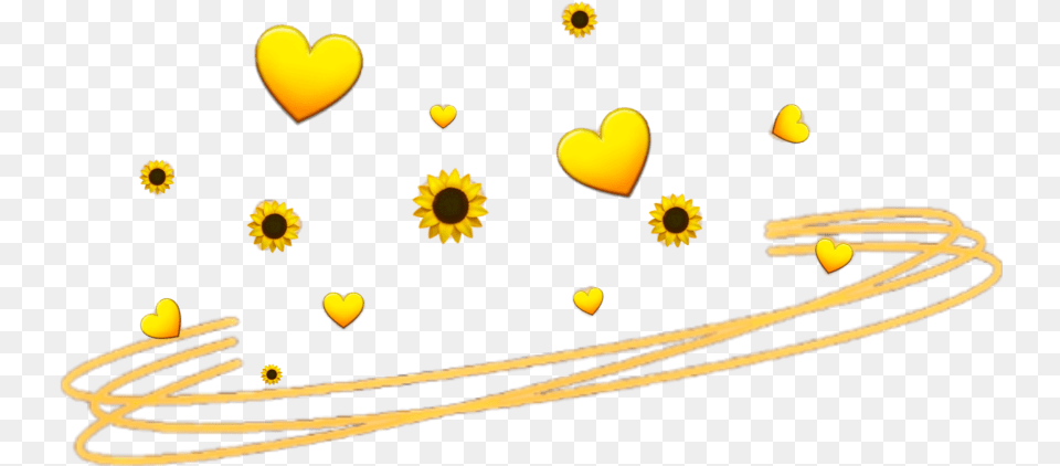 Picsart Sunflower Emoji, Flower, Petal, Plant Png Image