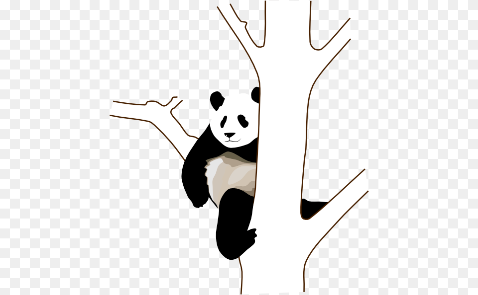 Picsgiant Panda Clip Art, Stencil, Animal, Wildlife, Mammal Png Image