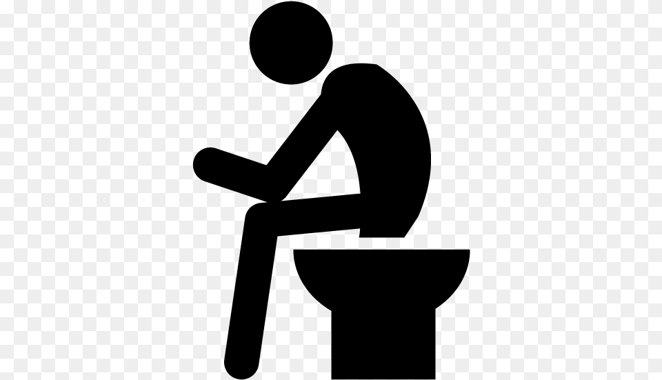 Pictogram Toilet, Gray Png Image