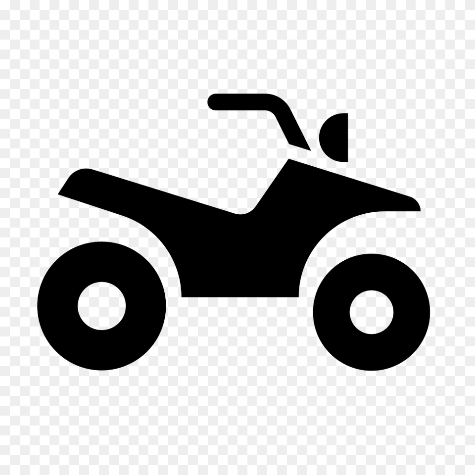 Pictograms Atv All Terrain Quad, Gray Png Image