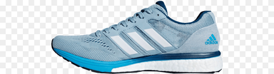 Picture 1 Of Adizero Boston 7 Ash Grey, Clothing, Footwear, Shoe, Sneaker Png