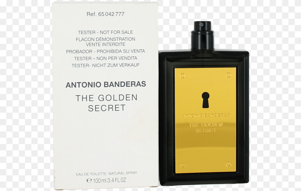 Picture 1 Of Antonio Banderas The Golden Secret, Bottle, Cosmetics, Perfume, Aftershave Free Png