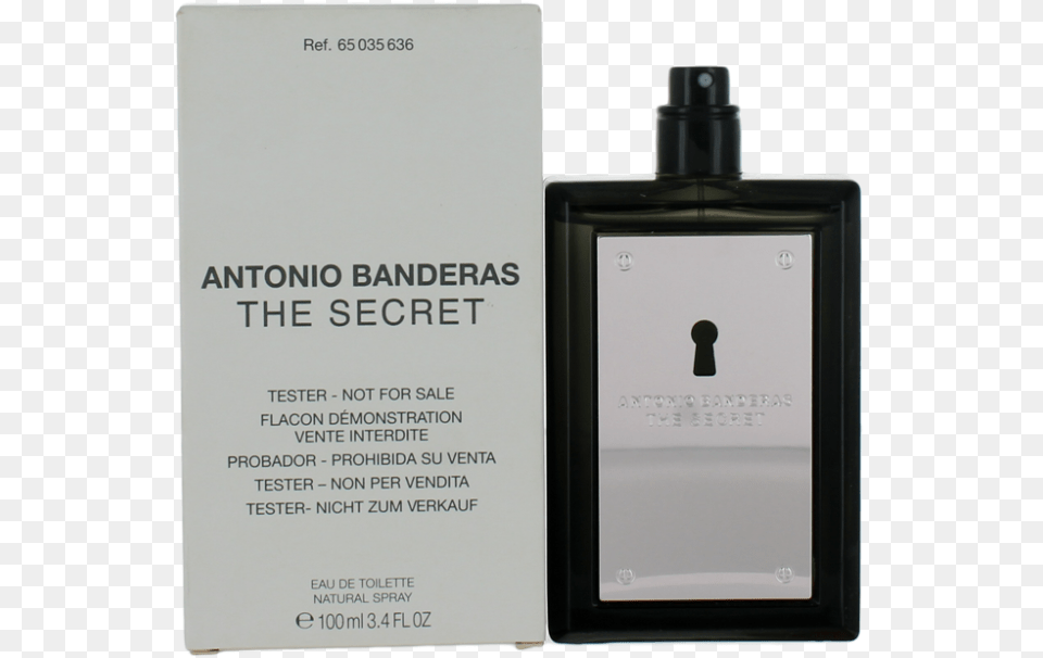 Picture 1 Of Antonio Banderas The Secret Pret, Bottle, Cosmetics, Perfume, Aftershave Png Image