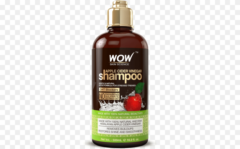 Picture 1 Of Apple Cider Vinegar Shampoo, Bottle, Cosmetics, Perfume, Food Free Transparent Png