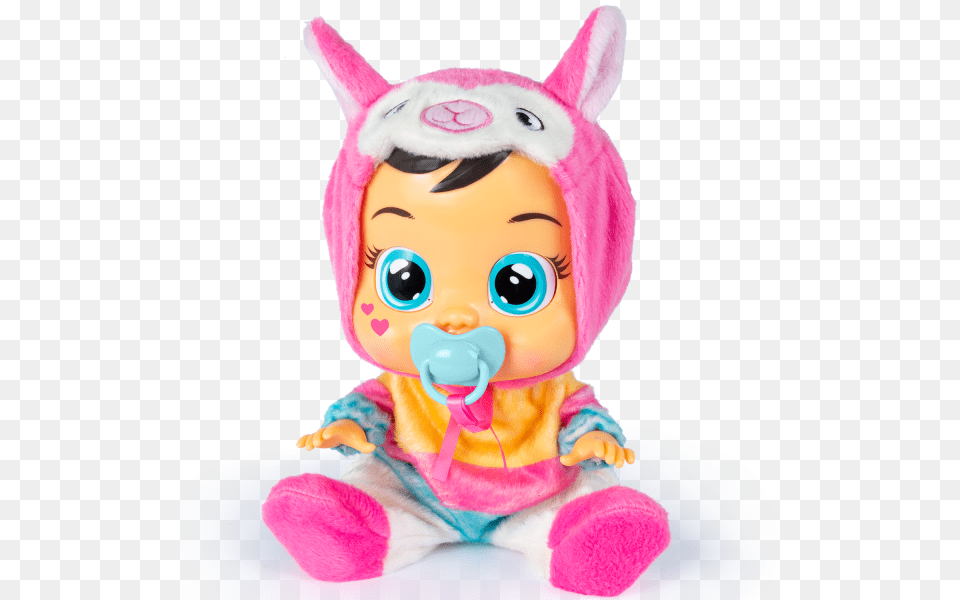Picture 1 Of Cry Babies Llama, Toy, Doll, Face, Head Free Transparent Png