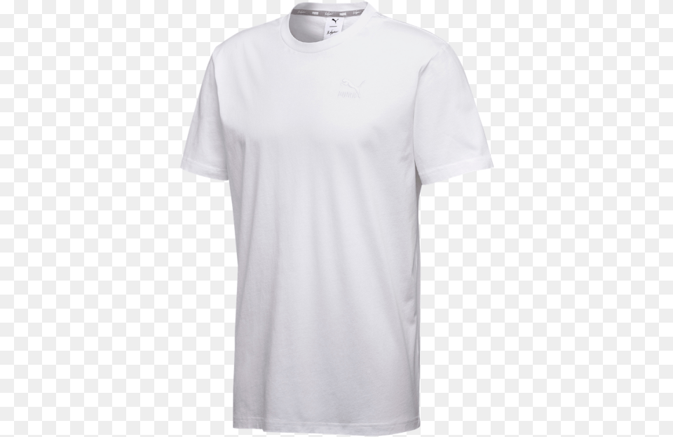Picture 1 Of Plain White Shirt V Neck, Clothing, T-shirt Free Png Download