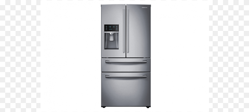 Picture 1 Of Samsung 25 Cu Ft 3 Door French Door Refrigerator, Appliance, Device, Electrical Device Free Transparent Png