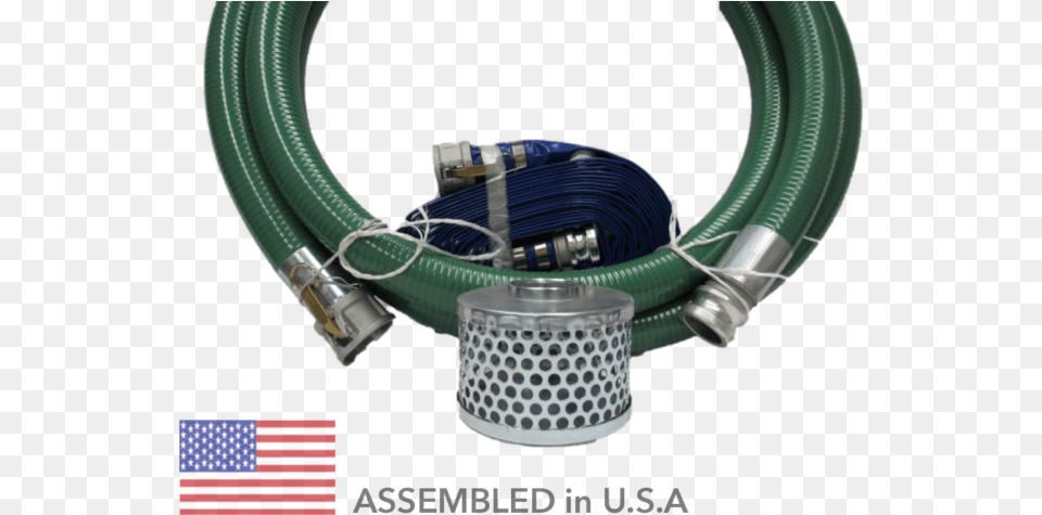 Picture 1 Of Trash Pump, Flag, Hose, Smoke Pipe Png Image