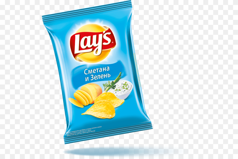 Picture 2 Of Chipsi Lays Smetana I Zelen 150 Gr, Food, Ketchup Png