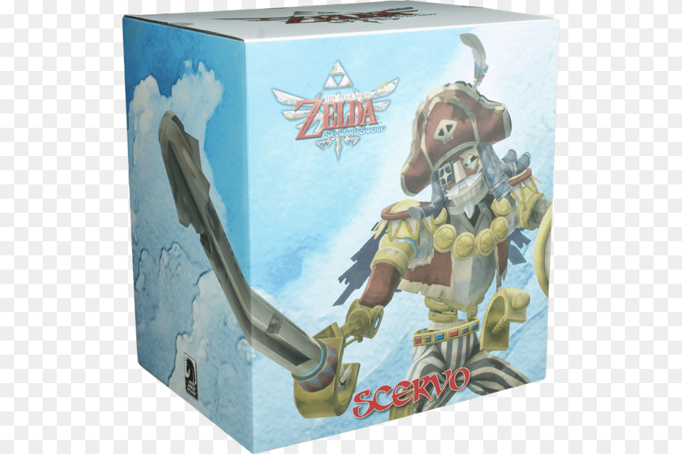 Picture 2 Of Legend Of Zelda Skyward Sword Scervo, Box, Cardboard, Carton Free Png Download