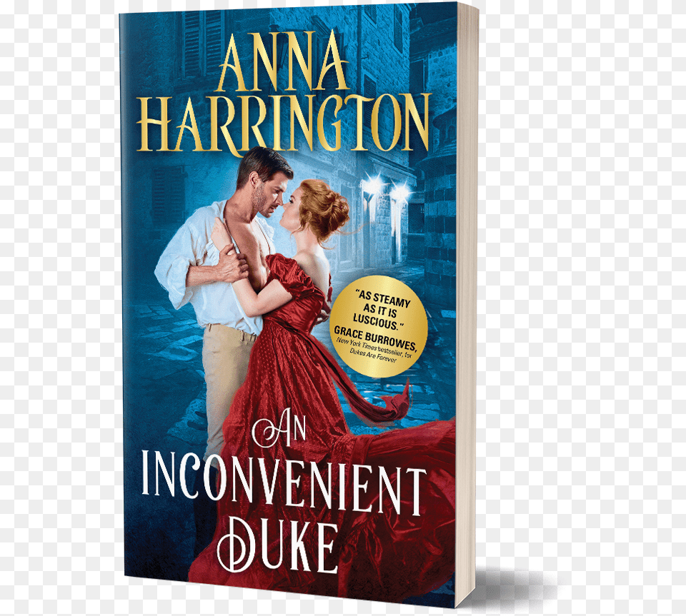 Picture An Inconvenient Duke, Book, Publication, Novel, Adult Free Png