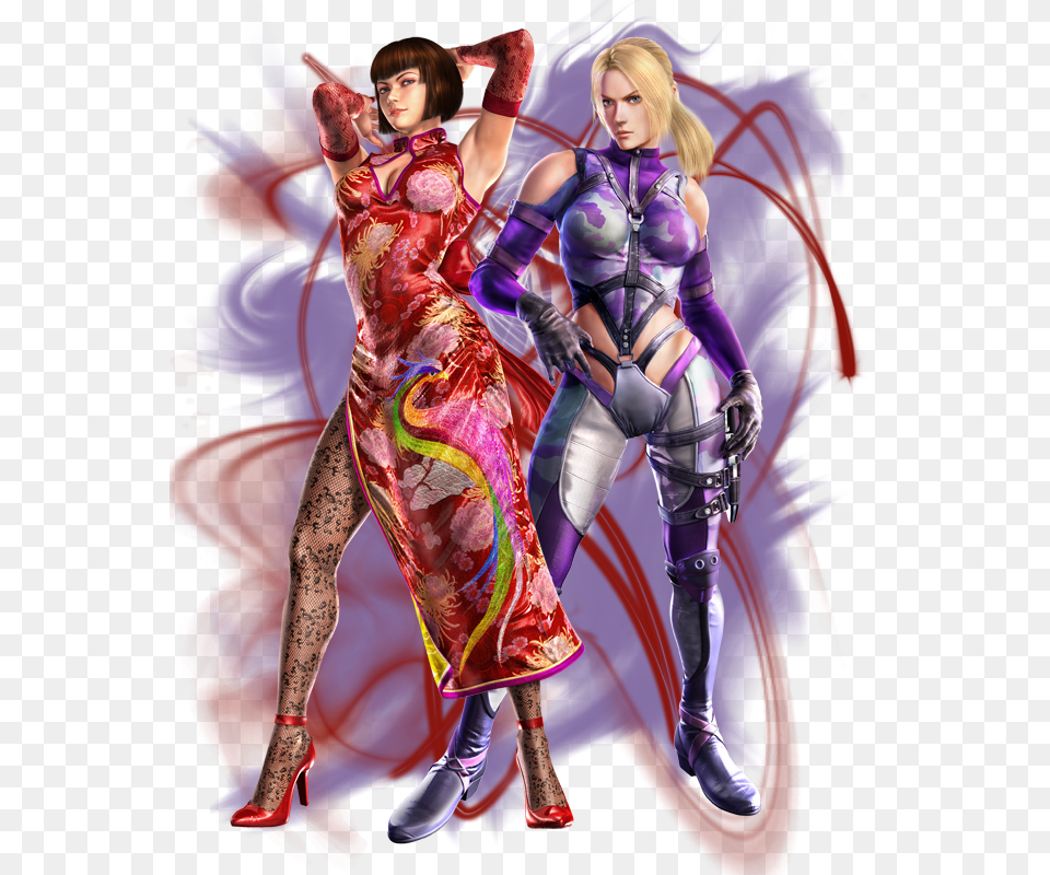 Picture Anna And Nina Williams, Clothing, Person, Costume, Adult Free Transparent Png