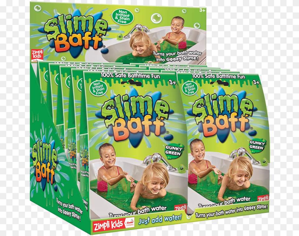 Picture Bath Slime, Child, Female, Girl, Person Free Png