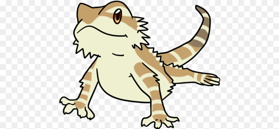 Picture Bearded Dragon Drawing Cute, Animal, Baby, Gecko, Lizard Png Image