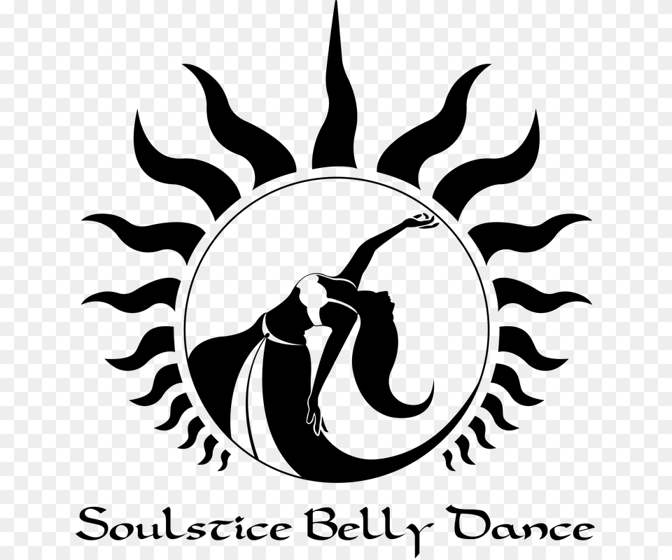 Picture Belly Dance Logo, Gray Free Png Download