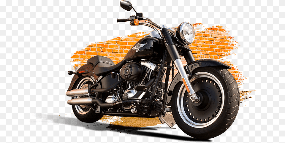 Picture Black And White Library Harley Drawing Motorbike Motorcycle Harley Davidson, Vehicle, Transportation, Machine, Motor Free Png Download