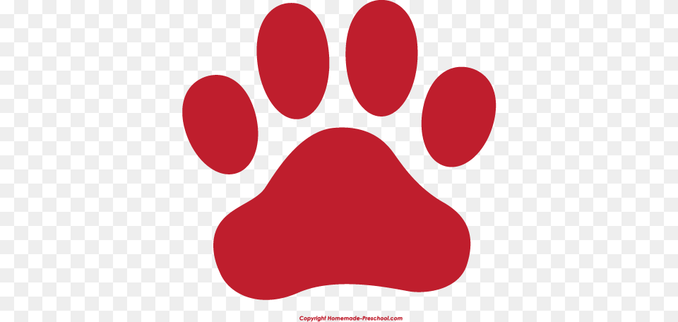 Picture Black And White Library Tiger Silhouette At Dog Paw Print Red, Food, Ketchup, Body Part, Mouth Free Transparent Png