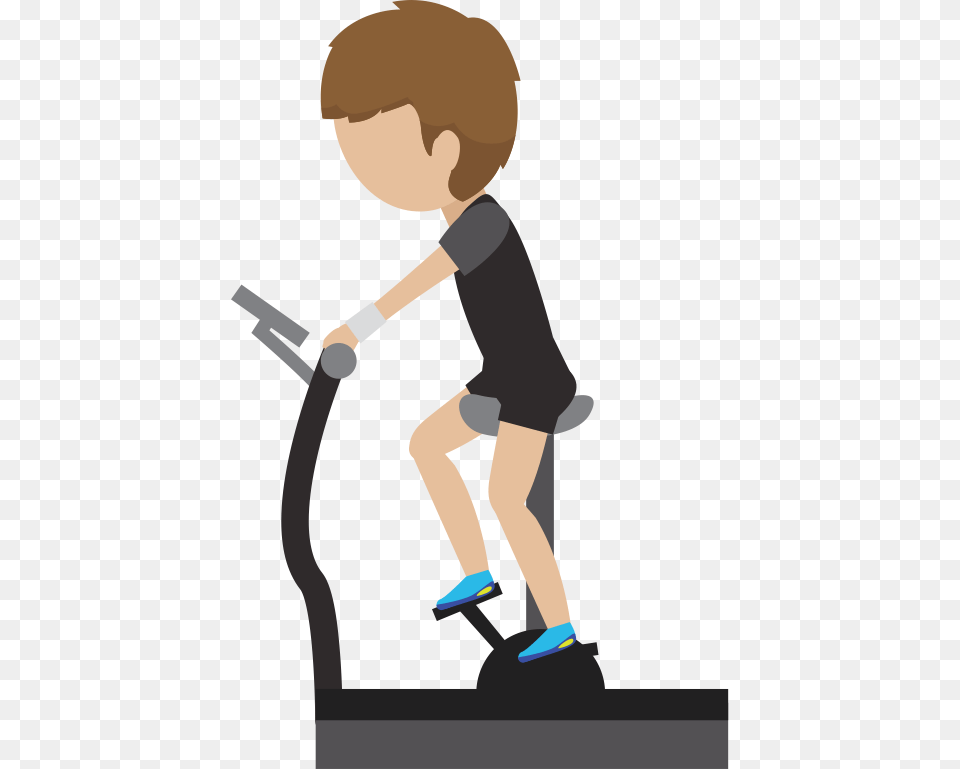 Picture Black And White Stock Exercise Transparent Exercise Cartoon Transparent Background, Boy, Child, Male, Person Free Png Download