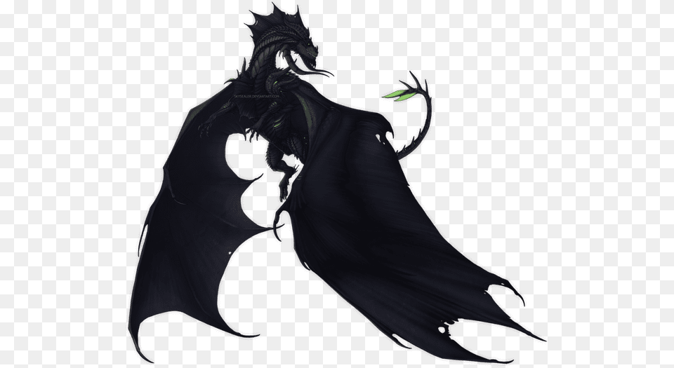 Picture Black Dragon Tail, Person Free Png