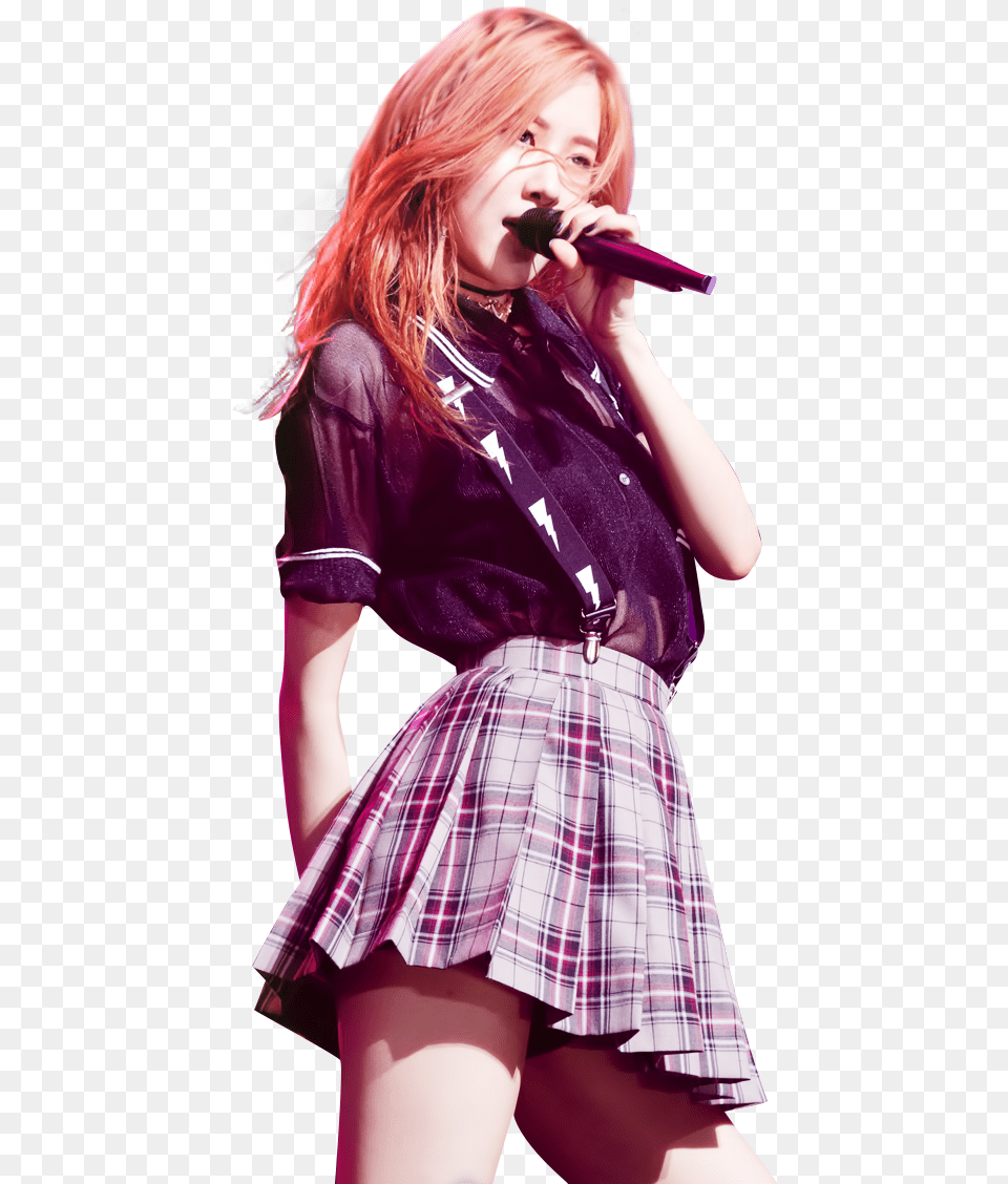 Picture Blackpink Boombayah Rose Stage, Clothing, Skirt, Female, Child Free Png Download
