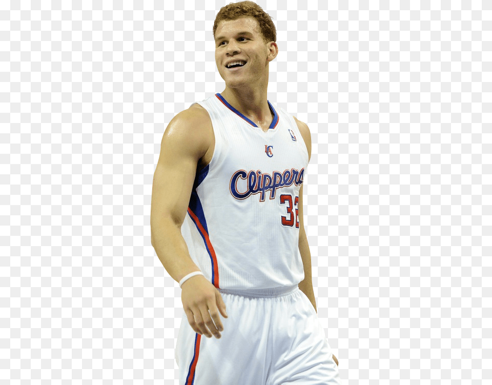 Picture Blake Griffin Clippers, Shirt, Person, Clothing, People Free Png