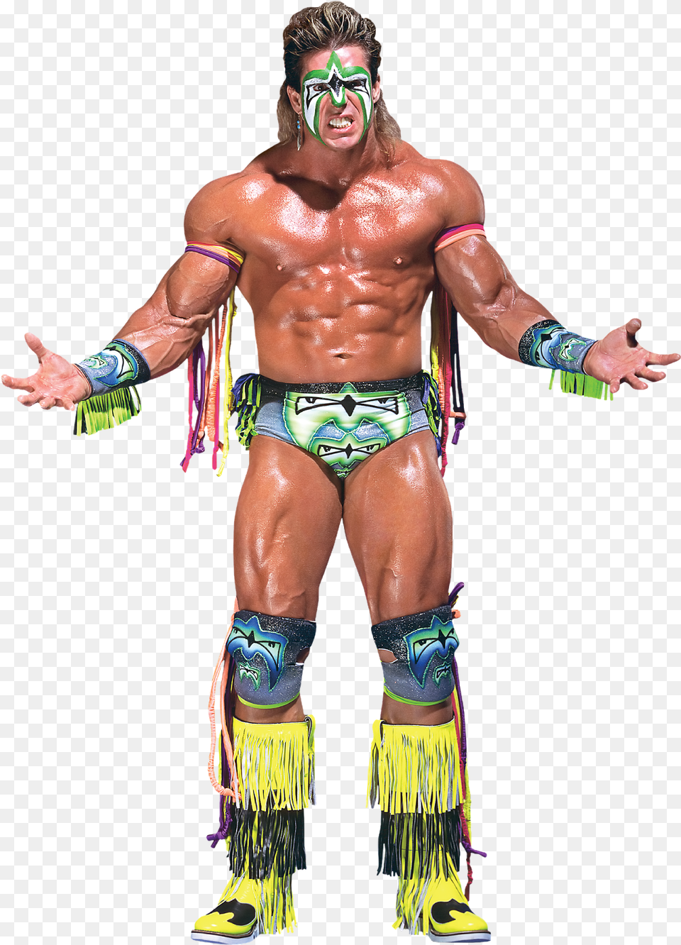 Picture Body Ultimate Warrior Wwe, Hand, Person, Body Part, Finger Free Transparent Png